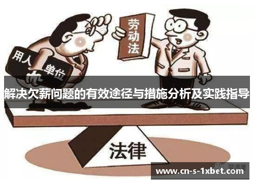 解决欠薪问题的有效途径与措施分析及实践指导